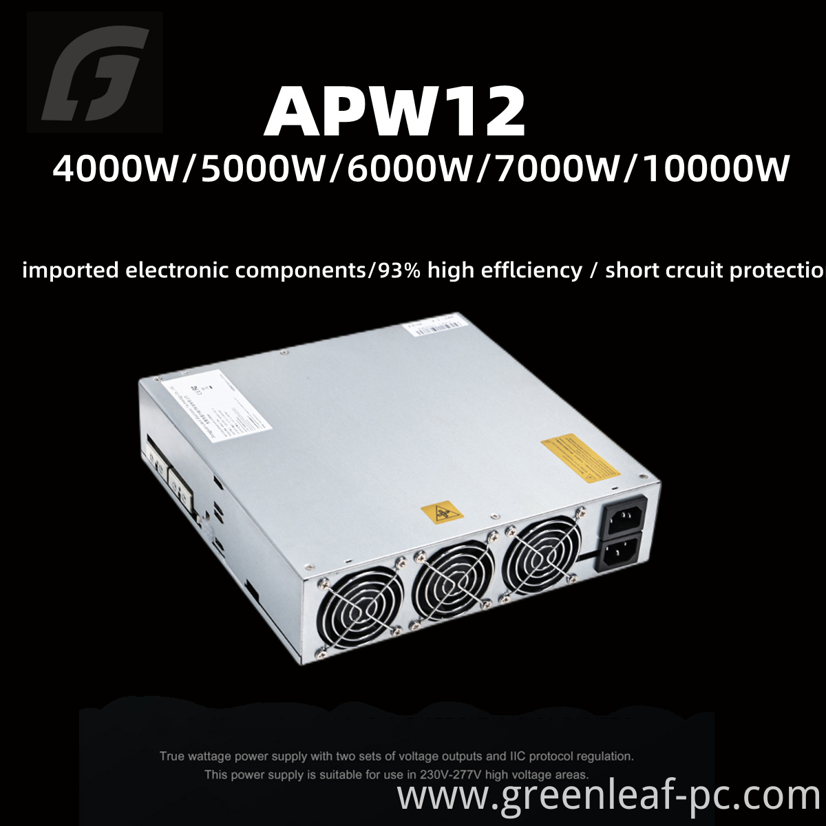 80Puls certified power supply